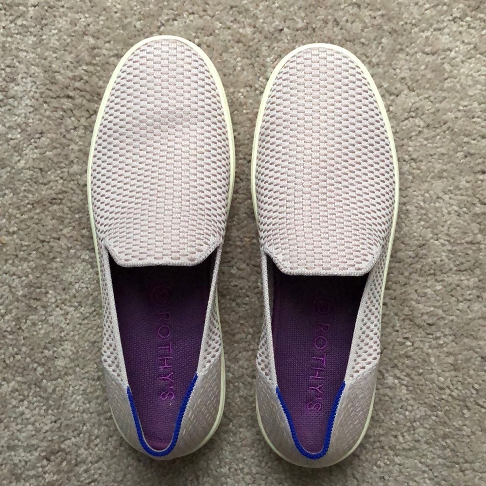 Rothy’s Sneakers Whisper Grey Size 9